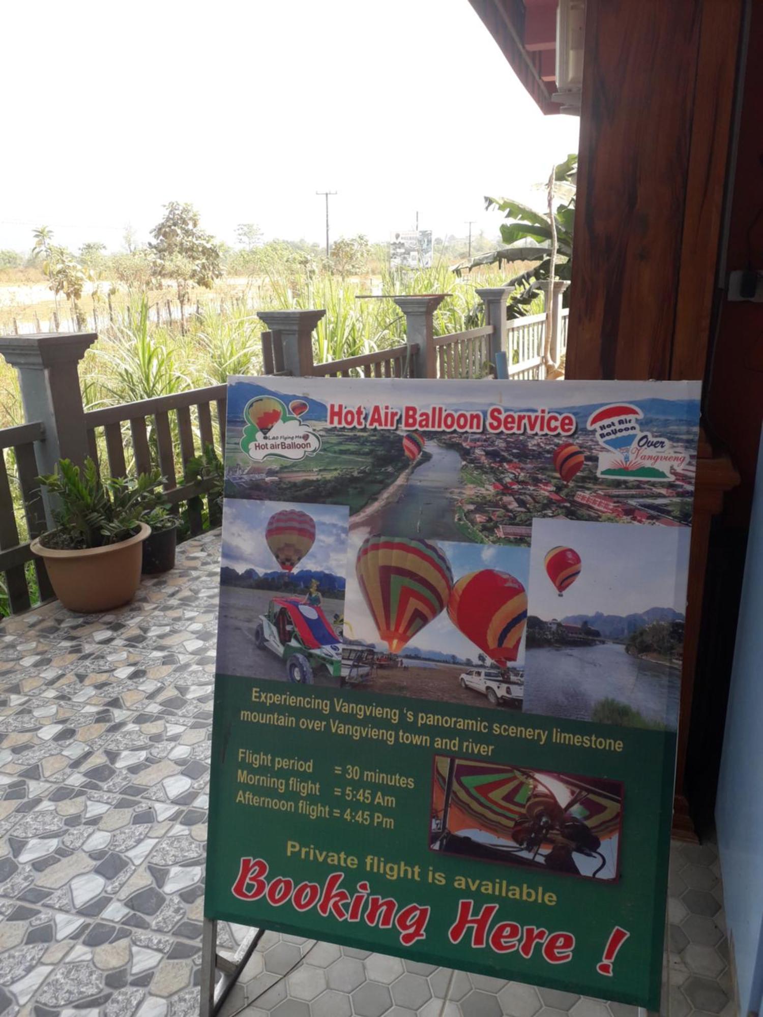 Dd Guesthouse Vang Vieng Exterior foto